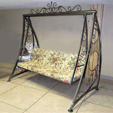 تاب فلزی کلاسیک بدون سایبان دو نفره